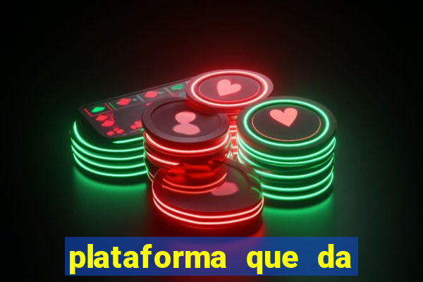 plataforma que da 30 reais para jogar